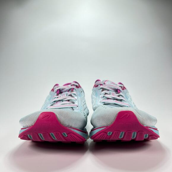 Newton Motion Plus Sky Blue Pink Lightweight Lace Up Running Shoes Women’s Sz 10 - Picture 2 of 11